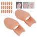 10pcs Orthopedic Bunion Splint Corrector Toe Separators - Skin Color - Buy Online on SooperMarket.com