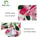 UPF 50+ Rose Flower Baby Girls Swimsuit with Snap Bottom for 9-12 Months | UV Protection Baby Swimwear - Buy Online on SooperMarket.com