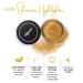 Mynena Yellow Gold Highlighter Powder for Face and Body Vegan, Paraben-Free, Cruelty-Free - Buy Online on SooperMarket.com