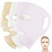 FRCOLOR 3 Pcs Silicone Face Masks Reusable Facial Mask Skincare Silicone Mask Cover Moisturizing Silicone Mask Sheet Prevent Evaporation Masks Beauty Face Tool for Women Girls