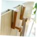 Alipis Wood Cupboards Hat Home Door Hooks Hats Key Coat Hanging Wooden Iron Bedroom Hook Umbrella Punch - Buy Online on SooperMarket.com