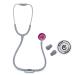 Buy Acoustic Stethoscope for Doctors & Medical Students - Lightweight Flexible Soft Ear Knobs (Grey) | International Shipping Available - Buy Online on SooperMarket.com