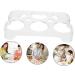 Mikikit Egg Storage Box Storage Bins Storage Drawers Boiled Eggs Server Egg Holder Platter Refrigerator Assorted Color 14.8x9.7x2cm - Buy Online on SooperMarket.com