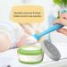 Baby Diaper Cream Brush Set - 4 Pack Silicone Spatula Applicators for Newborns - 2 Large & 2 Small Sizes - Gray and White - Buy Online on SooperMarket.com