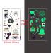 120 Styles Luminous Temporary Tattoos for Kids Party Supplies - Glow in the Dark Decorations & Birthday Favors - 20 Sheets Total with Halloween Stickers - Buy Online on SooperMarket.com