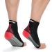 Rymora Plantar Fasciitis Support Socks -Small Arch Heel and Ankle Compression Socks -Flexible Foot Support Socks for Men and Women -Black Black (One Pair) Small: 16-21cm arch circumference