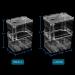 In-Tank Aquarium Breeder Box for Fish Tank | Acrylic Divider for Shrimp Clownfish | Small Fish Hatchery and Incubator - Ideal for Breeding, Isolating Aggressive or Injured Fish - Buy Online on SooperMarket.com
