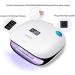 SUNUV 48W UV Nail Dryer SUN4 with LCD Display and Sensor - Double Speed Drying for Shellac Manicure Gel - 4 Timers - Buy Online on SooperMarket.com