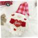 Cabilock 4pcs Faceless Old Man Pendant Ornament Desk Gnome Doll Valentines Day Gnome Household Wreath Elder - Buy Online on SooperMarket.com