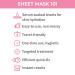 Nykaa Naturals Skin Secrets Bubble Sheet Mask - Rice & Camellia | Hydrating & Brightening Face Mask for Balanced Oil Production - 0.67 oz - Buy Online on SooperMarket.com