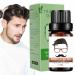 Visiblurry Natural beard growth - beard growth oil and balsa for men 10 ml - moisturizing organic natural means for the beard for beard growth