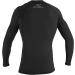 O'Neill Men's Basic Skin UPF 50+ Long Sleeve Rash Guard - Black, Size M - Buy Online on SooperMarket.com