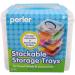 Perler Bead Large Organizer Stackable Storage Container 3pc Set | Square Bead Trays - Buy Online on SooperMarket.com