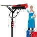 photovoltaic cleaner Window Cleaning Pole Kit Water Fed Pole Kit Window Cleaning Pole Water Fed Telescopic Brush Extendable Cleaner Conservatory Roof 55cm Brush Head 9M/30FT