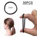 ILamourCar Hair Bands 4mm Elastic Hair Ties Ponytail Holders Hair Bobbles for Women Hair Bobble Elastic Hair Bands Perfect for Women and Girls (30 Black) Black-1 - Buy Online on SooperMarket.com
