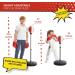 Whoobli Punching Bag for Kids with Boxing Gloves | Adjustable Stand | Boxing Bag Set Toy for Boys & Girls | Ages 3-10 (Red White) - Buy Online on SooperMarket.com
