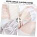 Gogogmee 2 Pairs Hand Exfoliant Cover Moisturizing Gloves Hand Dead Skin Remover Nourishing Hand Cover Hand Care Mask for Hand Moisturizing Gel Socks Non-Woven Fabric White - Buy Online on SooperMarket.com