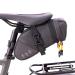 Cckole bike saddlebag bicycle saddle bag with reflective bicycle bag rear bag waterproof expandable bicycle pocket with large capacity 1.5-2l