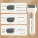 FYOBOT Electric Callus Remover for Feet Pedicure Tools Kit Foot File -Remover Rechargeable Foot File for Foots Care-B - Buy Online on SooperMarket.com