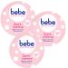 3x 150 ml bebe Zartpflege Zartcreme Care & Protection for delicate skin pleasant fragrance (pack of 3)