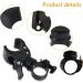 Buy Mhymx 360 Rotatable Bicycle Light Bracket - Universal Flashlight Holder for Bikes (Black) | Shop Now - Buy Online on SooperMarket.com