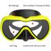SwimStars Snorkel Set for Women and Men - Anti-Fog Comfortable Mask with Tempered Glass - Ideal for Swimming, Snorkeling, and Scuba Diving - Yellow - Buy Online on SooperMarket.com