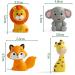 16-Piece Safari Jungle Cake Decoration Set for 1st Birthday | Forest Animals Topper for Girls - Buy Online on SooperMarket.com