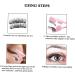 NOLITOY 3pcs Magnetic False Eyelash Curler - Premium Eyelash Applicator Tool for Flawless Makeup | Stainless Steel Lady Tools - Buy Online on SooperMarket.com