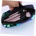 EXCEART 1pc Pencil Style Bags Makeup Cosmetic Mermaid Sequin Multifunction Lady Storage Pouch Bag Sequins Green Black 21X7CM - Buy Online on SooperMarket.com