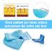 Moisturizing Gel Heel Socks Cracked Gel Heel Socks Toeless Heel Repair Socks for Women (Azure) - Buy Online on SooperMarket.com