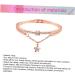 Magiclulu Rose Gold Cuff Bracelet for Women - Star & Pentagram Design Strass Jewelry Elegant Arm Loop - Perfect for Any Occasion 19.5*1.2cm - Buy Online on SooperMarket.com