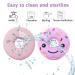Sensory Chew Necklaces for Kids & Adults - Silicone Donut Chewy Necklace for Autism, ADHD & Anxiety Relief | Chew Toys for Special Needs - SPD Support - Buy Online on SooperMarket.com