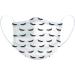 Shop 50 Pack Volume Lash Print Disposable Face Masks | 3D Eyelash Pattern for Lash Care Artists - Buy Online on SooperMarket.com