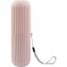 Manolyee Travel Toothbrush Holder - Multifunctional Toothbrush Case & Organizer for Home Business Camping | Pink Travel Container - Buy Online on SooperMarket.com