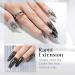 Buy Aokitec 60ml Nail Extension Gel - UV & Acrylic Nail Design Gel for Salon & DIY - Diamond Black - Buy Online on SooperMarket.com