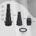 Aquaone Hose Connector 20/25/38mm | High-Quality Garden & Pool Hose Adapter | Durable One-Piece Plastic | Ideal for Ponds & Swimming Pools - Buy Online on SooperMarket.com