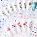 Macute Nail Decals: 24 Sheets Water Transfer Nail Stickers - Assorted Floral & Flamingo Patterns for Women's Fingernail Decorations and Manicures - Buy Online on SooperMarket.com