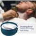 Lake Blue Ceramic Shaving Soap Bowl with Non-slip Handle | Large Capacity for Wet Razor Shave Cream | Easy Lather Ridges for Men - Buy Online on SooperMarket.com