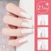 Lofuanna Acrylic Powder and Liquid Set Professional Acrylic Nail Kit with 3 Colors 20g Acrylic Powder 40ml Acrylic Liquid Monomer Nail Brush Nail Forms for Nail Extension Nail File Nail Art Kit (01) set-4 - Buy Online on SooperMarket.com