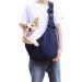 Petcute Sling Dog Carrier Bag for Small Dogs - Adjustable Padded Shoulder Strap Safety Buckle Front Pocket - Comfortable & Stylish Blue Pet Hand Spinning Carrier - Buy Online on SooperMarket.com