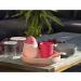 Baba Silicone Feeding Set - Plate, Bowl, Cup, Spoon - Strong Suction Pad - Pink - Baby & Children - 4 Piece Meal Set - Buy Online on SooperMarket.com