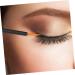 Baluue 100pcs Disposable Eyeliner Brush Practical Eyeliner Brush Curved Eyeliner Brush Facial Tool Plastic 9x6.5cm Black - Buy Online on SooperMarket.com