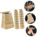 GANAZONO 15pcs Vomit Bags - Portable Emesis Bags for Car & Airplane - Disposable Mini Paper Bags for Pregnant Women - Outdoor Trash Bags - Buy Online on SooperMarket.com