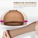 MORGLES 8 Pcs Brown Wig Caps - Nylon Stocking Cap for Women Makeup - Buy Online on SooperMarket.com