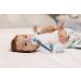 Itzy Ritzy Silicone Pacifier Clip - Blue with Silver Clip | 100% Silicone Strap for Pacifiers, Teethers & Toys - Buy Online on SooperMarket.com