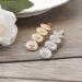 Yalice Gold Coin Bobby Pins Barrettes - Wedding Hair Accessories 2Pcs for Women & Girls - Buy Online on SooperMarket.com