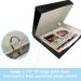 Lineco LIN-733-BB3D Archival Oversized 3-Ring Album Box with Clamshell Lid - Black (1 Pack) - Buy Online on SooperMarket.com