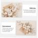 KOMBIUDA Bridal Comb Bride The Photo Ceramics The Flowers - Buy Online on SooperMarket.com