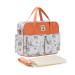 SONARIN Stylish Large Capacity Baby Nappy Changing Tote Bag Waterproof Baby Changing Bag Satchel Messenger Bag Portable Travel Diaper Bag with Shoulder Strap & Changing Mat Balloon