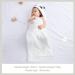 Bamboo Hooded Baby Bath Towel Toddler Wearable Blanket | Large Size Animal Bathrobe (Panda) - 75x100cm - Buy Online on SooperMarket.com